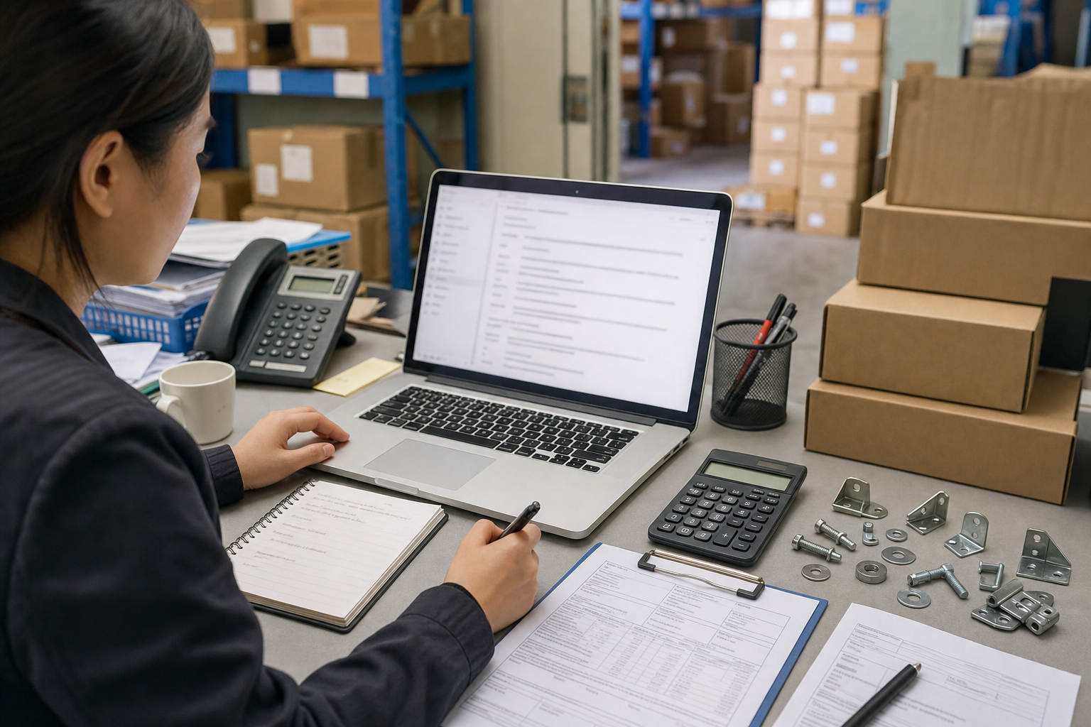 Sample and quotation communication with buyers