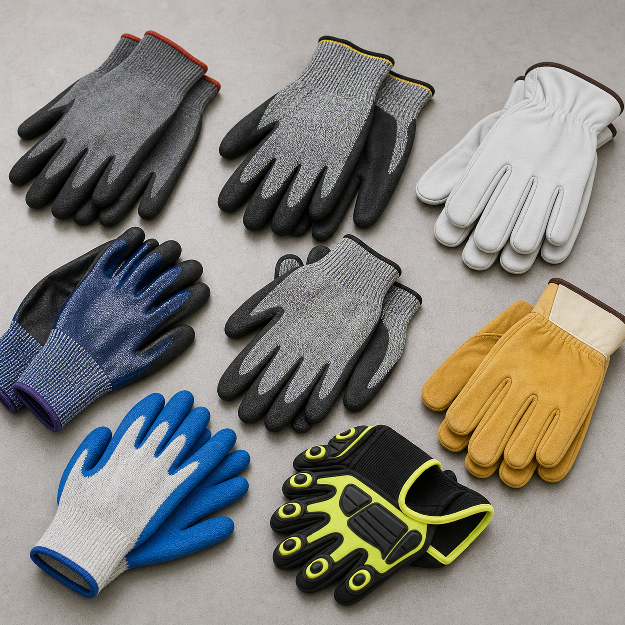Work safety gloves